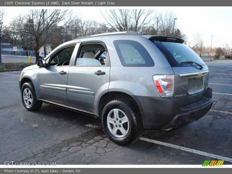 Dark Silver Metallic / Light Gray 2005 Chevrolet Equinox LS AWD