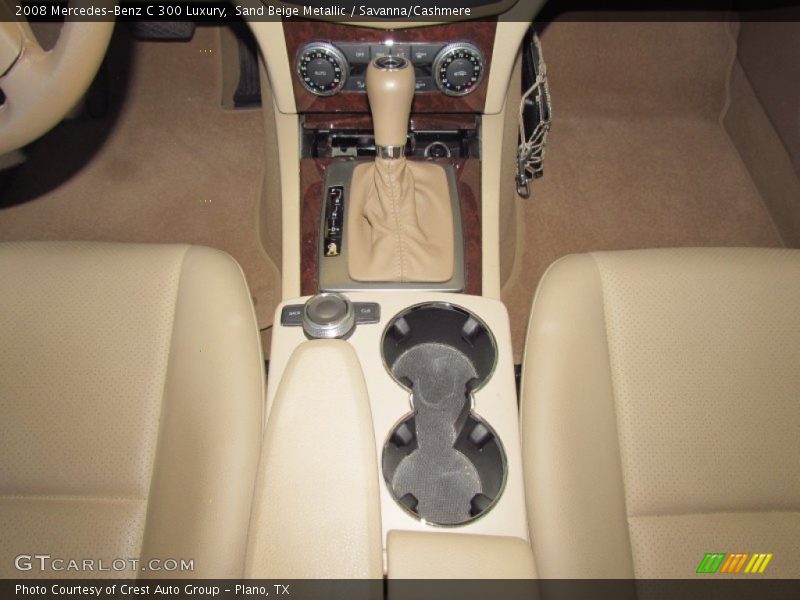 Sand Beige Metallic / Savanna/Cashmere 2008 Mercedes-Benz C 300 Luxury