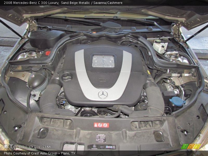 Sand Beige Metallic / Savanna/Cashmere 2008 Mercedes-Benz C 300 Luxury
