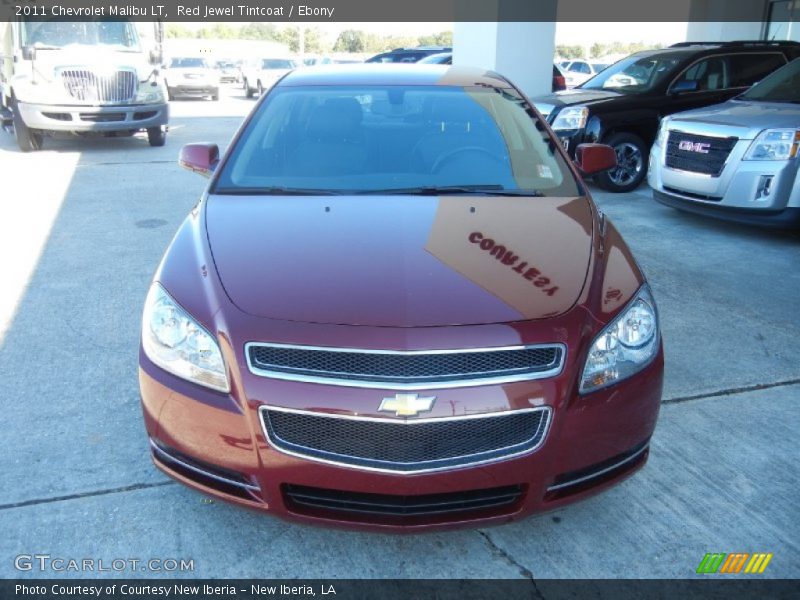 Red Jewel Tintcoat / Ebony 2011 Chevrolet Malibu LT
