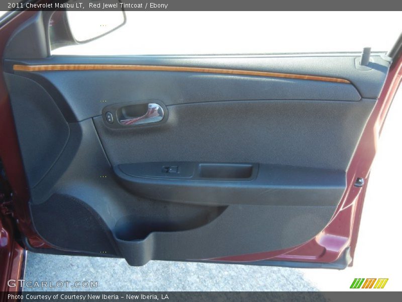 Red Jewel Tintcoat / Ebony 2011 Chevrolet Malibu LT