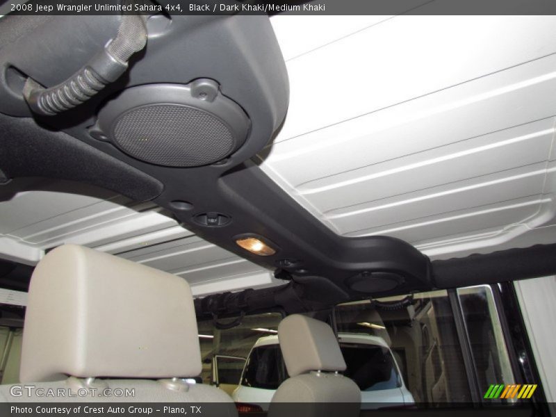 Black / Dark Khaki/Medium Khaki 2008 Jeep Wrangler Unlimited Sahara 4x4