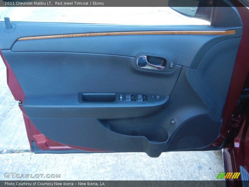 Red Jewel Tintcoat / Ebony 2011 Chevrolet Malibu LT