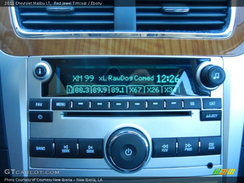 Red Jewel Tintcoat / Ebony 2011 Chevrolet Malibu LT