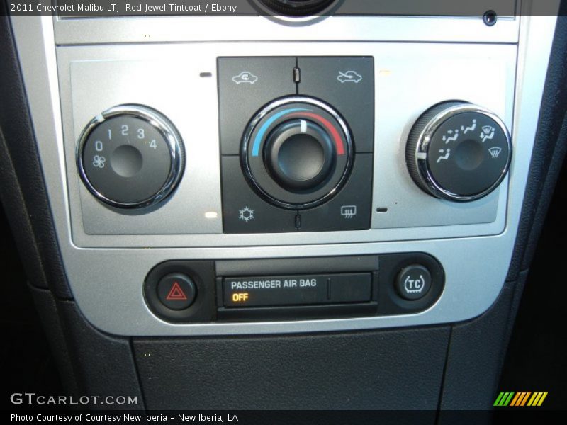Red Jewel Tintcoat / Ebony 2011 Chevrolet Malibu LT
