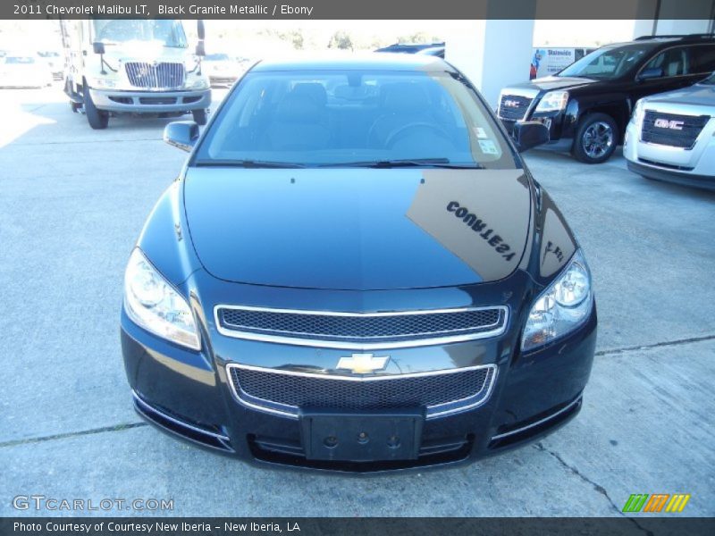 Black Granite Metallic / Ebony 2011 Chevrolet Malibu LT