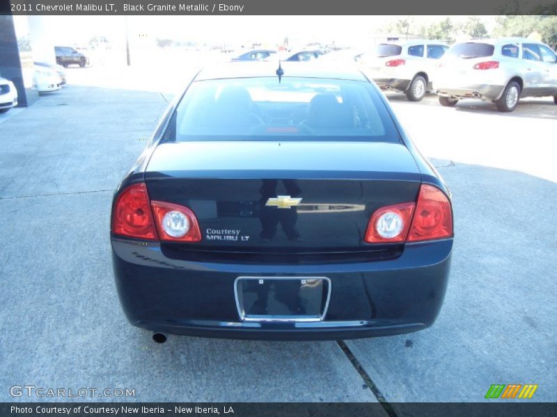 Black Granite Metallic / Ebony 2011 Chevrolet Malibu LT