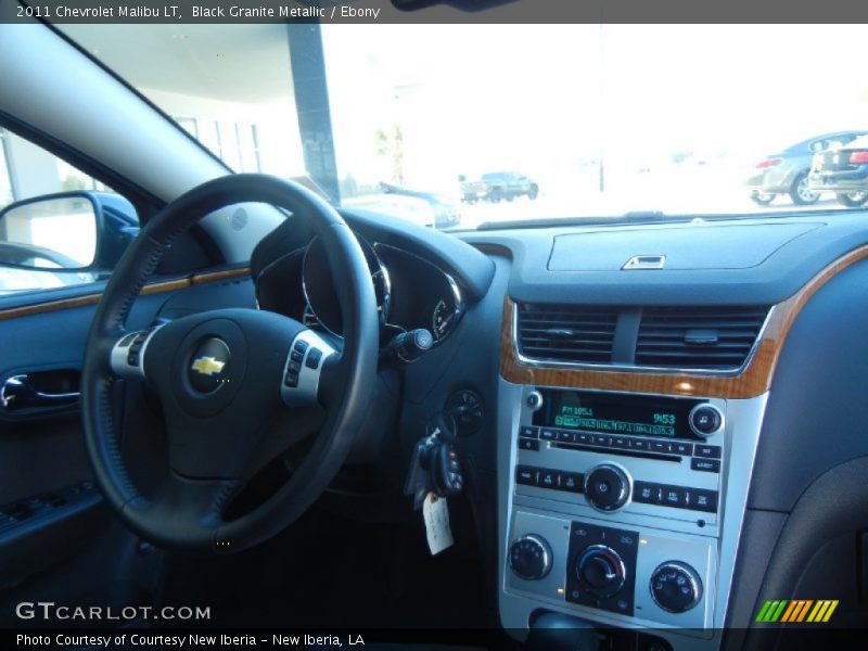 Black Granite Metallic / Ebony 2011 Chevrolet Malibu LT