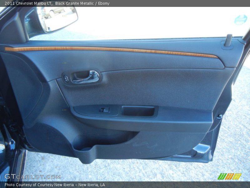 Black Granite Metallic / Ebony 2011 Chevrolet Malibu LT