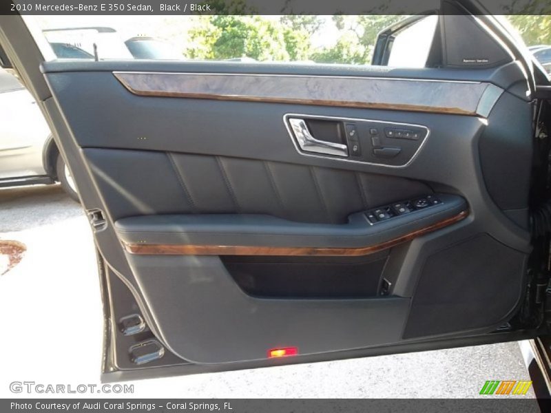 Black / Black 2010 Mercedes-Benz E 350 Sedan