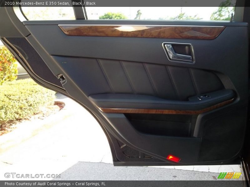 Black / Black 2010 Mercedes-Benz E 350 Sedan