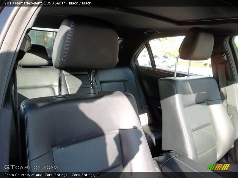 Black / Black 2010 Mercedes-Benz E 350 Sedan