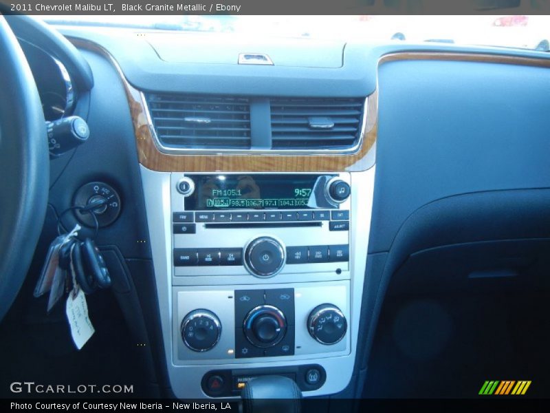 Black Granite Metallic / Ebony 2011 Chevrolet Malibu LT