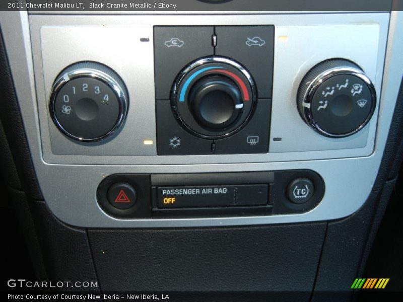 Black Granite Metallic / Ebony 2011 Chevrolet Malibu LT