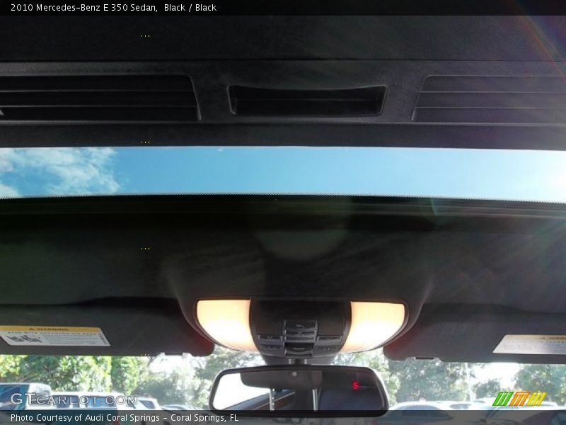 Black / Black 2010 Mercedes-Benz E 350 Sedan