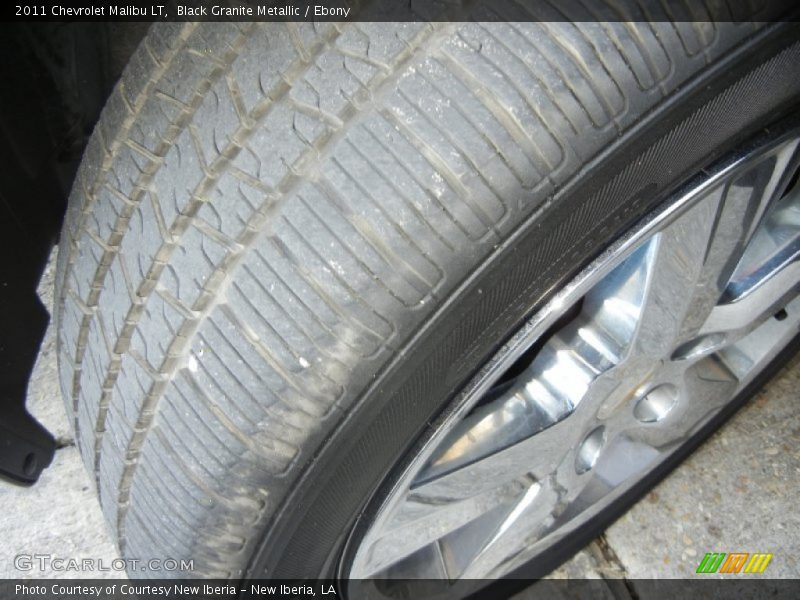 Black Granite Metallic / Ebony 2011 Chevrolet Malibu LT
