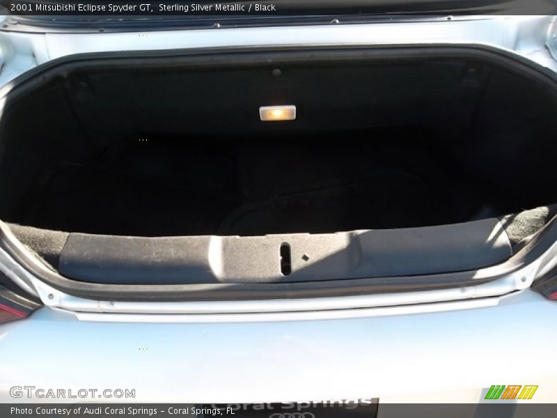 Sterling Silver Metallic / Black 2001 Mitsubishi Eclipse Spyder GT