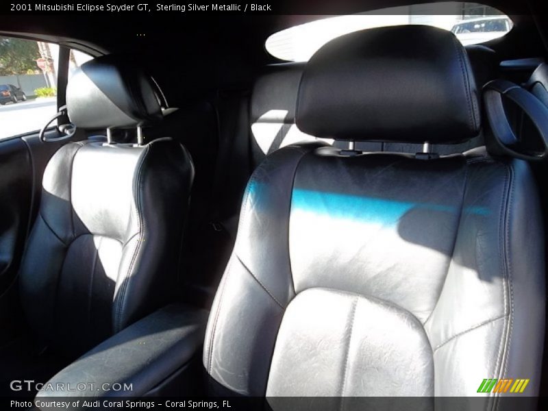 Sterling Silver Metallic / Black 2001 Mitsubishi Eclipse Spyder GT