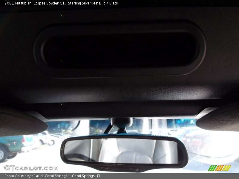 Sterling Silver Metallic / Black 2001 Mitsubishi Eclipse Spyder GT