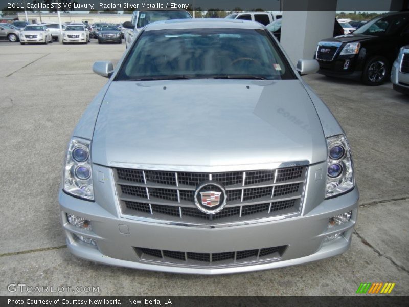 Radiant Silver Metallic / Ebony 2011 Cadillac STS V6 Luxury