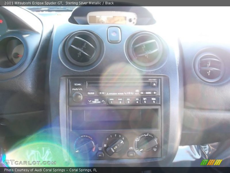 Sterling Silver Metallic / Black 2001 Mitsubishi Eclipse Spyder GT