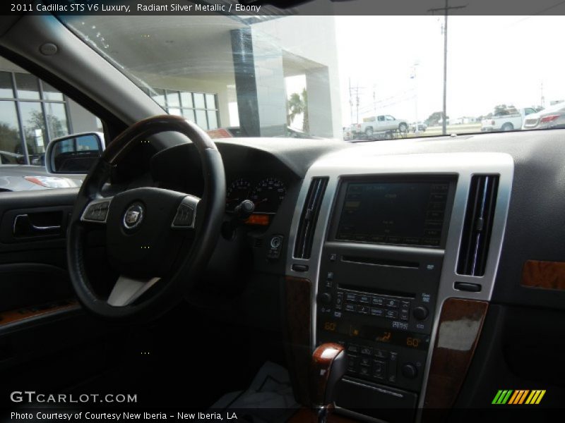 Radiant Silver Metallic / Ebony 2011 Cadillac STS V6 Luxury