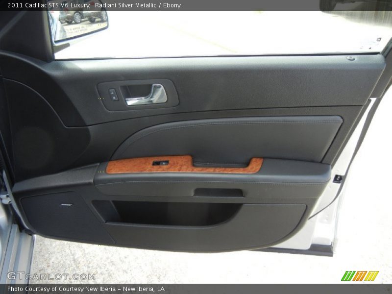 Radiant Silver Metallic / Ebony 2011 Cadillac STS V6 Luxury