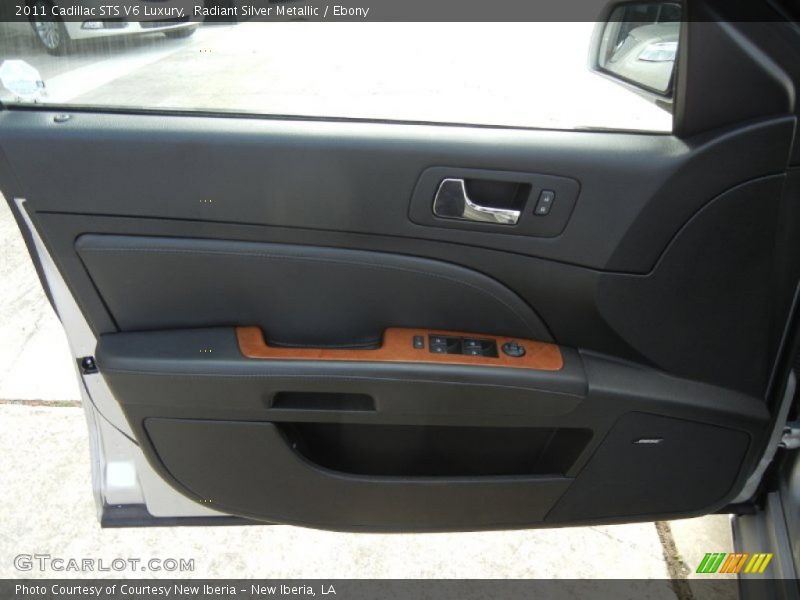 Radiant Silver Metallic / Ebony 2011 Cadillac STS V6 Luxury