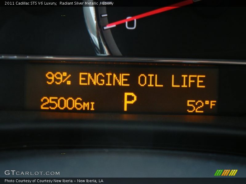 Radiant Silver Metallic / Ebony 2011 Cadillac STS V6 Luxury