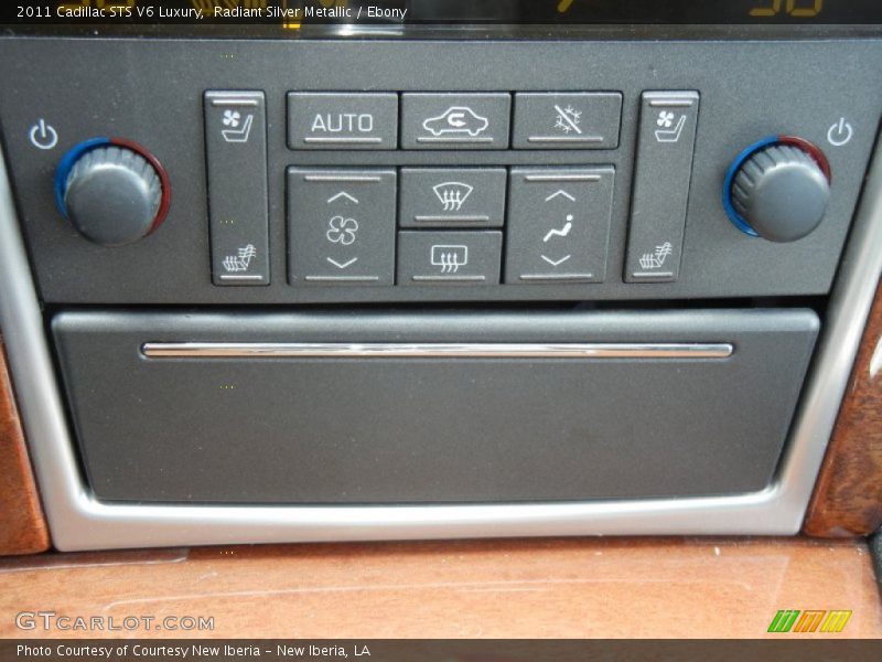 Radiant Silver Metallic / Ebony 2011 Cadillac STS V6 Luxury