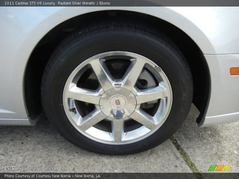 Radiant Silver Metallic / Ebony 2011 Cadillac STS V6 Luxury