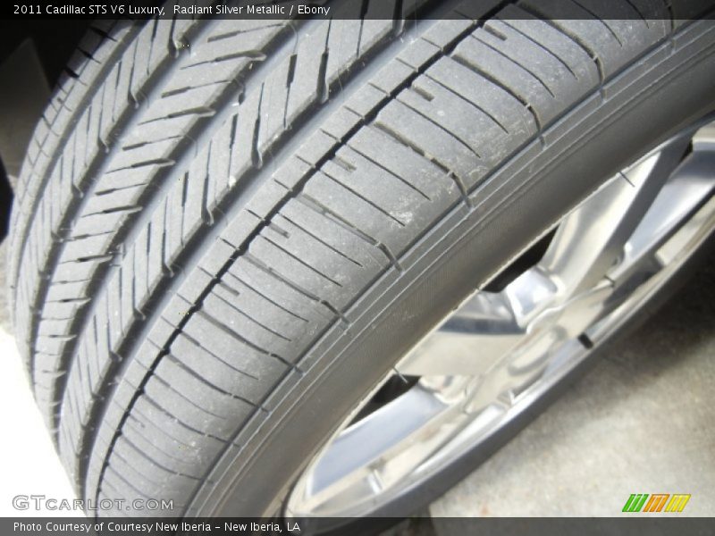 Radiant Silver Metallic / Ebony 2011 Cadillac STS V6 Luxury