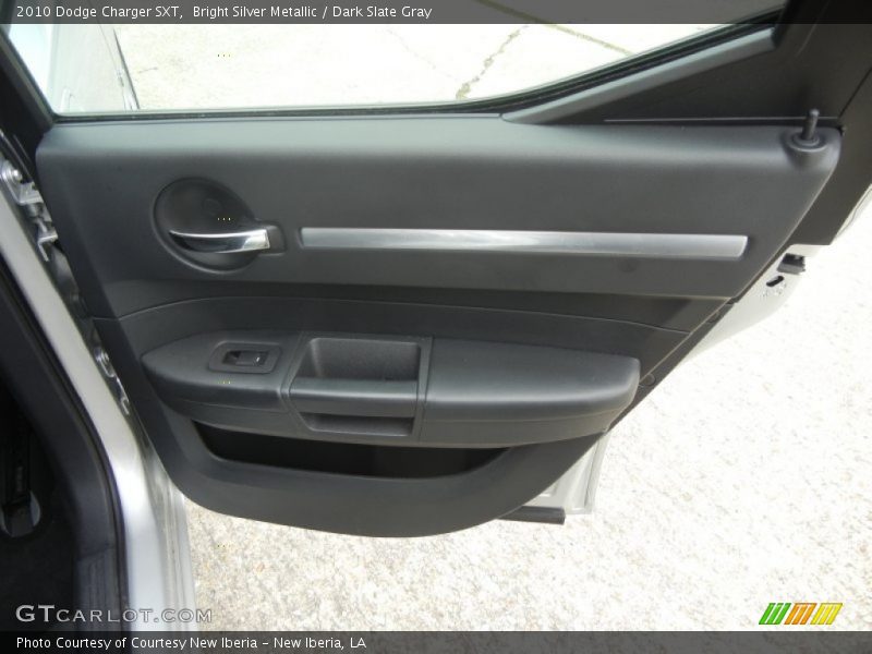 Bright Silver Metallic / Dark Slate Gray 2010 Dodge Charger SXT