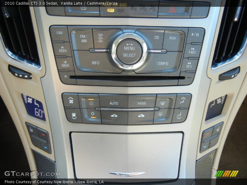 Vanilla Latte / Cashmere/Cocoa 2010 Cadillac CTS 3.0 Sedan