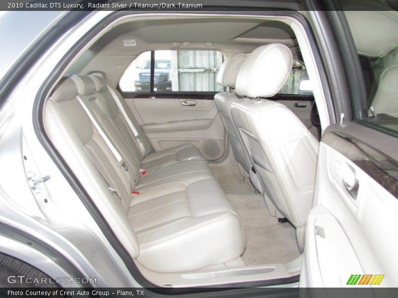 Radiant Silver / Titanium/Dark Titanium 2010 Cadillac DTS Luxury