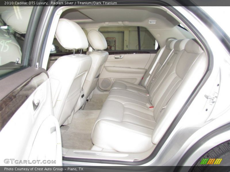 Radiant Silver / Titanium/Dark Titanium 2010 Cadillac DTS Luxury