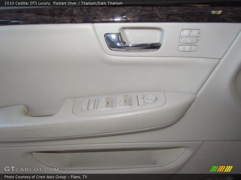 Radiant Silver / Titanium/Dark Titanium 2010 Cadillac DTS Luxury