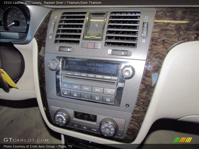 Radiant Silver / Titanium/Dark Titanium 2010 Cadillac DTS Luxury
