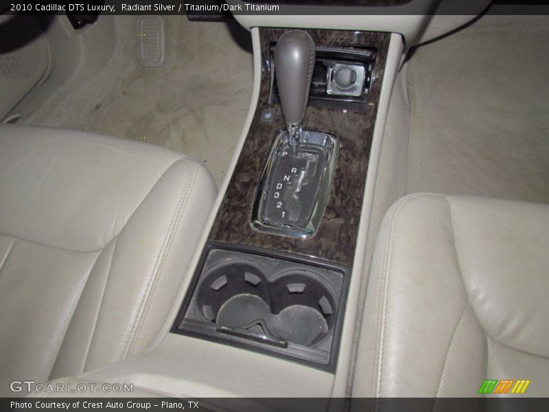 Radiant Silver / Titanium/Dark Titanium 2010 Cadillac DTS Luxury