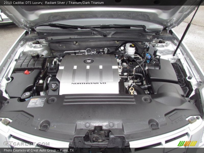 Radiant Silver / Titanium/Dark Titanium 2010 Cadillac DTS Luxury