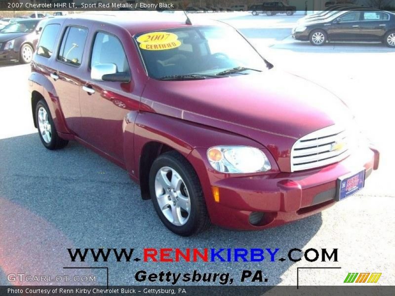 Sport Red Metallic / Ebony Black 2007 Chevrolet HHR LT
