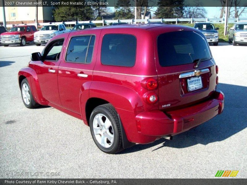 Sport Red Metallic / Ebony Black 2007 Chevrolet HHR LT