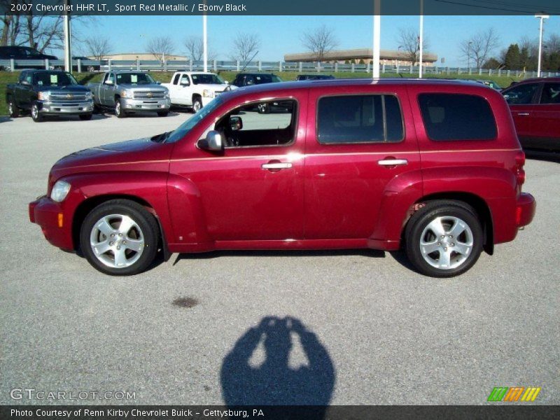 Sport Red Metallic / Ebony Black 2007 Chevrolet HHR LT