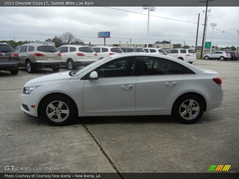 Summit White / Jet Black 2011 Chevrolet Cruze LT