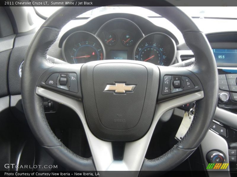 Summit White / Jet Black 2011 Chevrolet Cruze LT