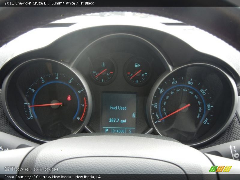 Summit White / Jet Black 2011 Chevrolet Cruze LT