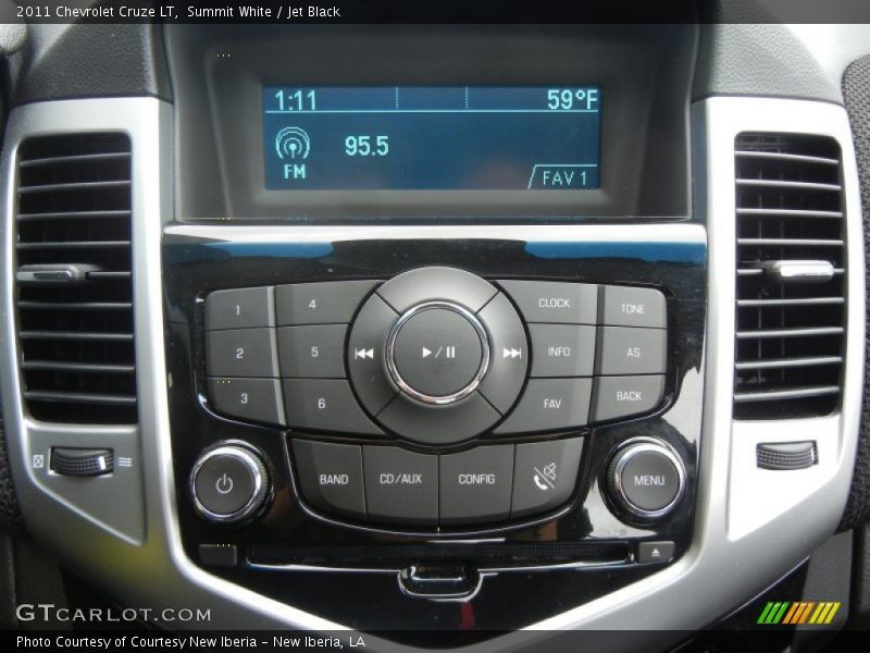 Summit White / Jet Black 2011 Chevrolet Cruze LT
