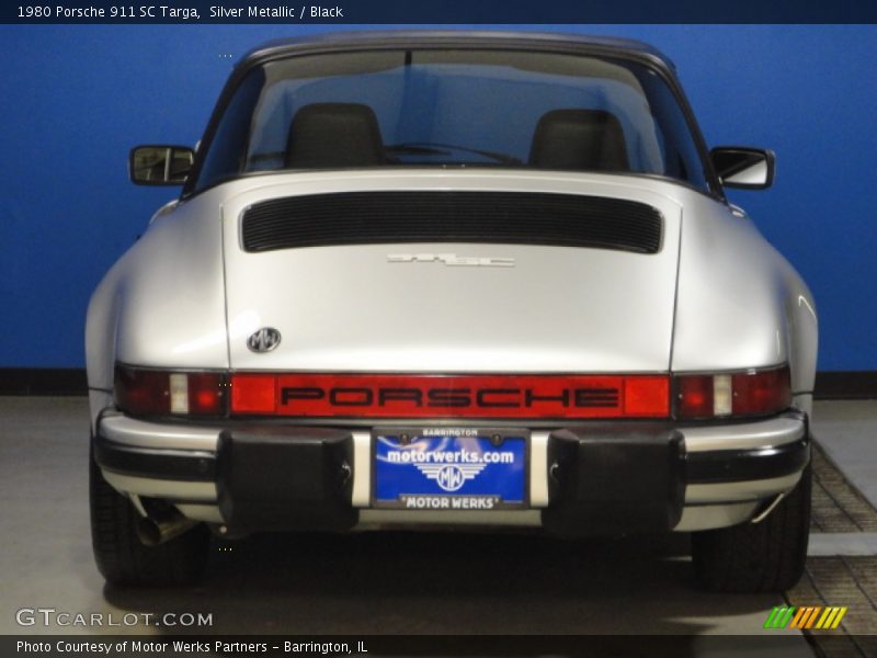 Silver Metallic / Black 1980 Porsche 911 SC Targa