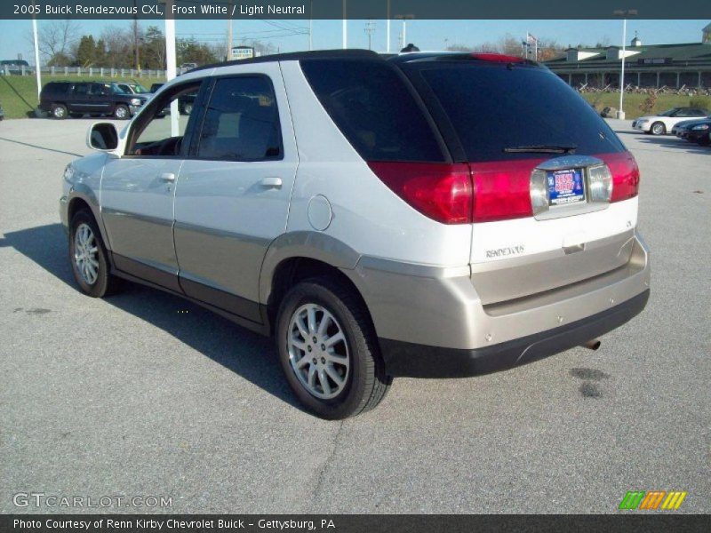 Frost White / Light Neutral 2005 Buick Rendezvous CXL