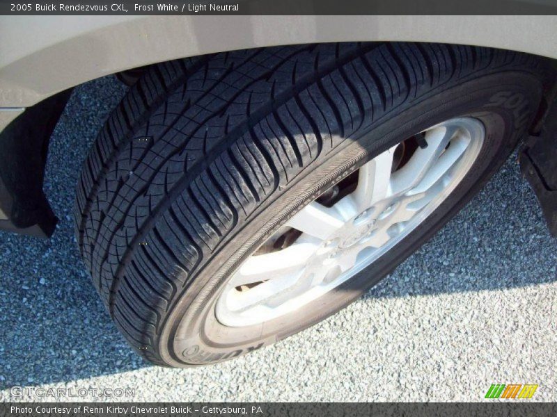 Frost White / Light Neutral 2005 Buick Rendezvous CXL
